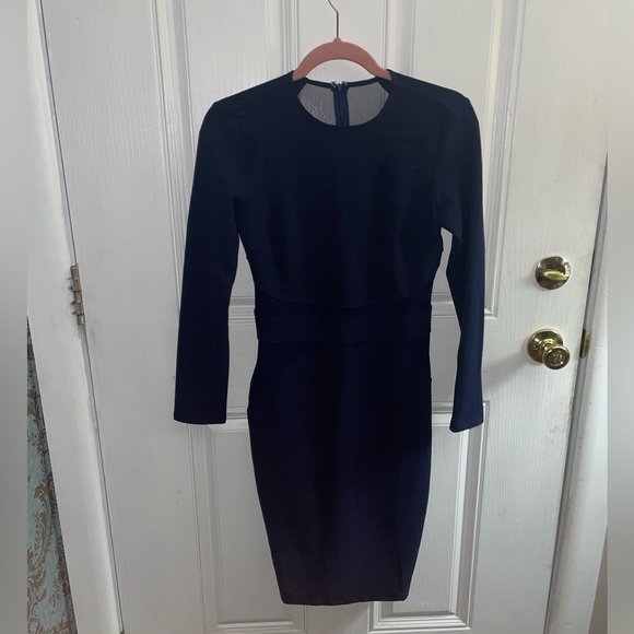 Windsor Dresses & Skirts - Windsor Navy See-Thru Dress